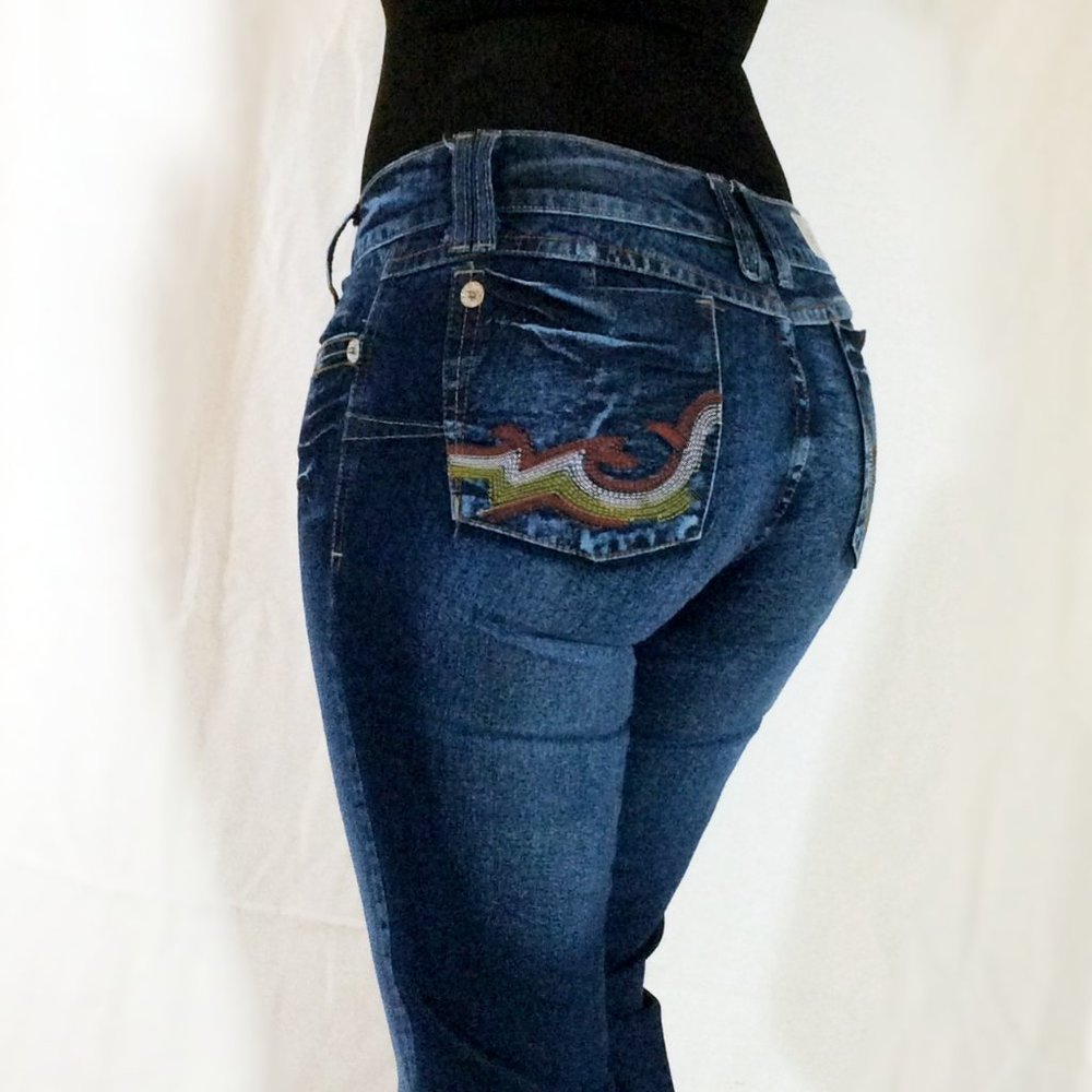 Premium quality butt lift jeans Brazilian Booty push up jeans made in Colombia 5